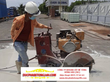 Báo giá khoan cắt đường nước bê tông