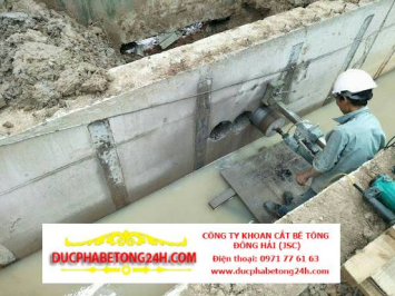 Khoan Cắt Bê Tông Tường Mỏng