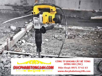 Máy đục bê tông bị yếu: Nguyên nhân và cách sửa hiệu quả