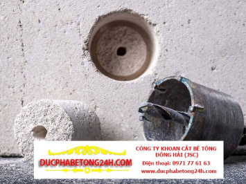 Thi công khoan lõi bê tông độ sâu không giới hạn