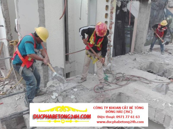 Hướng dẫn khoan rút lõi bê tông xuyên sàn, tường, đà (dầm) từ A-Z