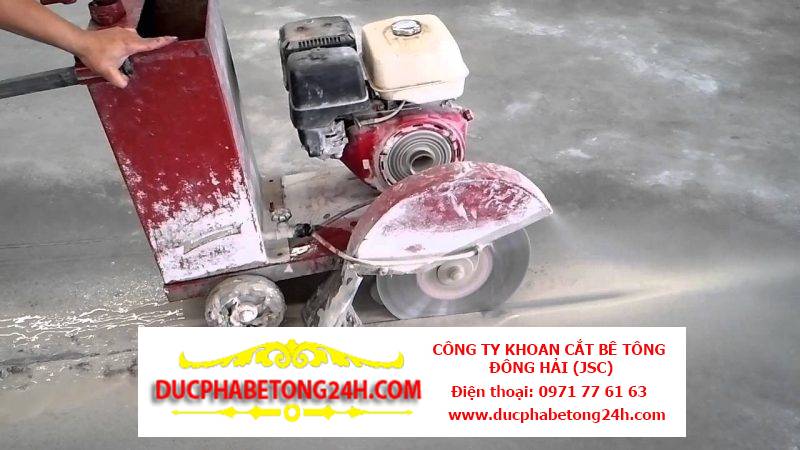 5 lưu ý khi thi công cắt nền bê tông