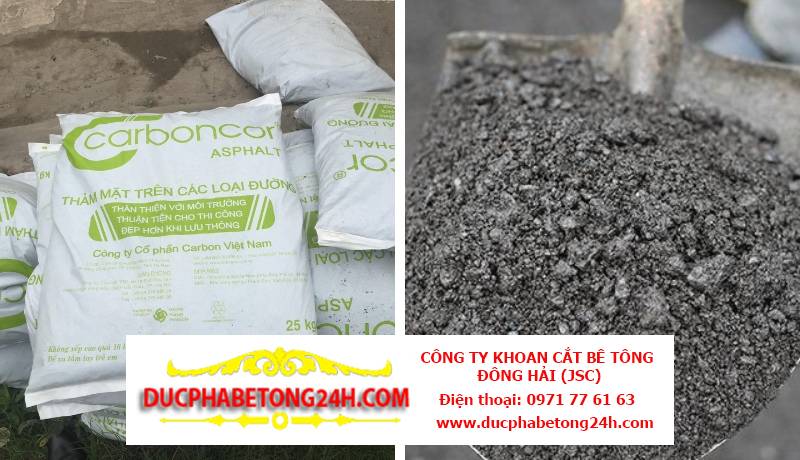Báo giá bê tông nhựa nguội Carboncor Asphalt