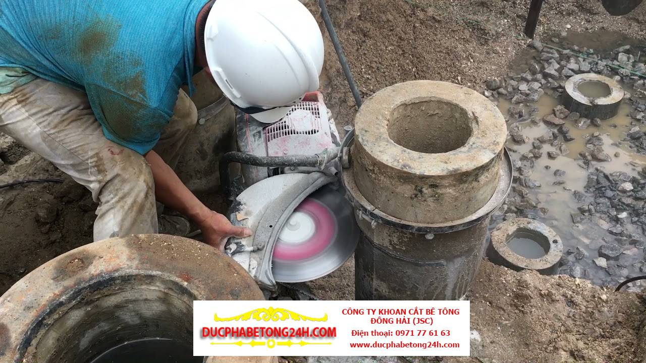 Báo giá cắt cọc ly tâm đục đầu cọc bê tông