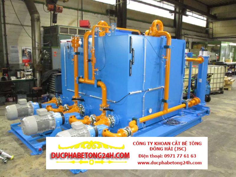 Cách bảo dưỡng máy thủy lực khi làm việc với bê tông
