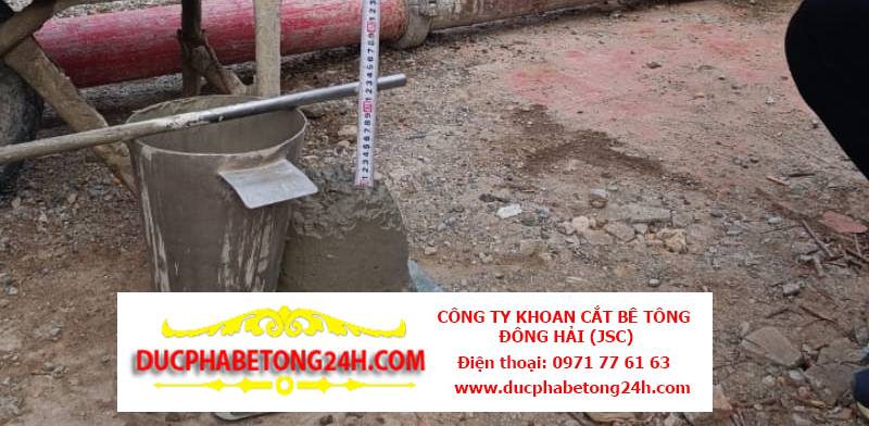Cách kiểm tra độ sụt bê tông