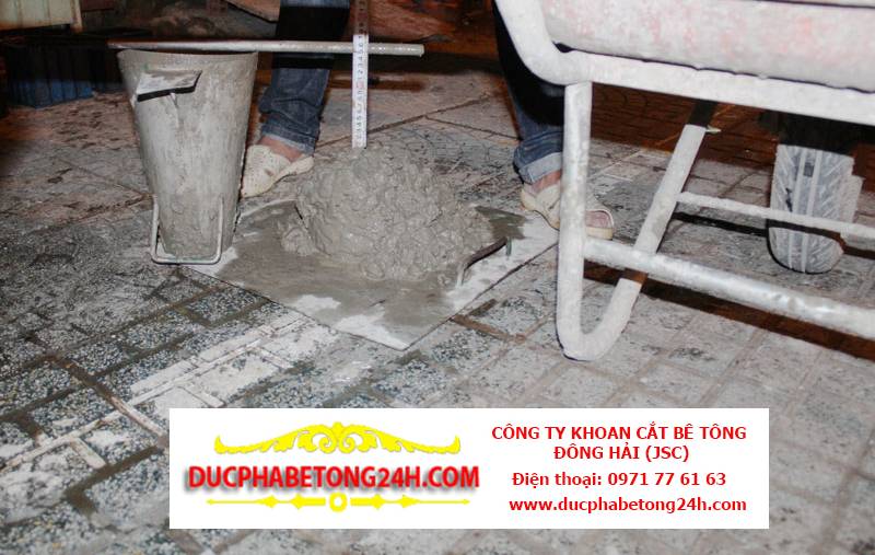 Cách kiểm tra độ sụt bê tông