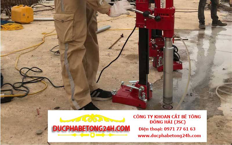 Cách xác định vị trí khoan rút lõi bê tông an toàn cho kết cấu