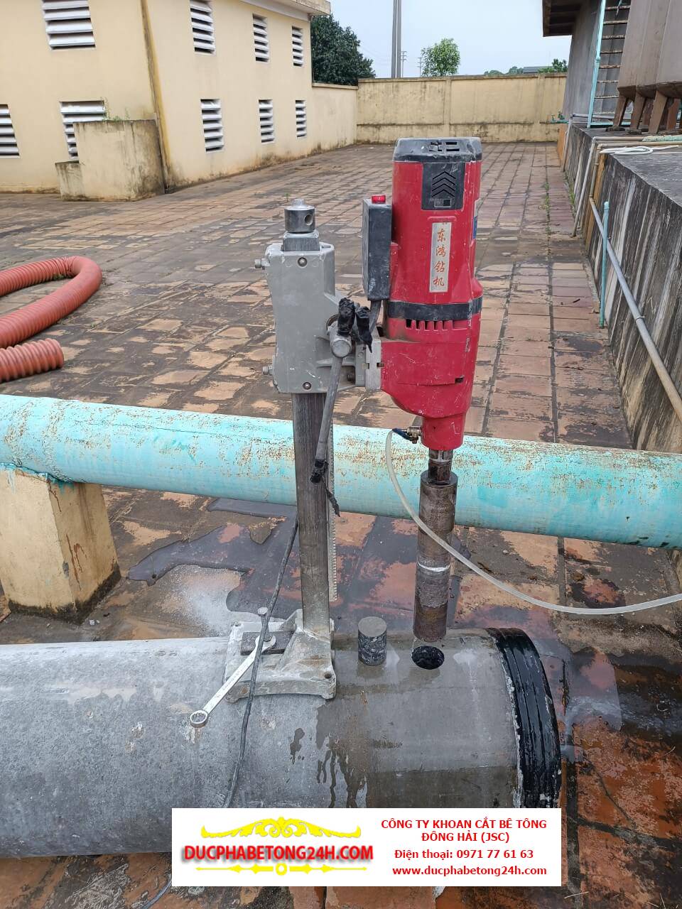 Cách xác định vị trí khoan rút lõi bê tông an toàn cho kết cấu