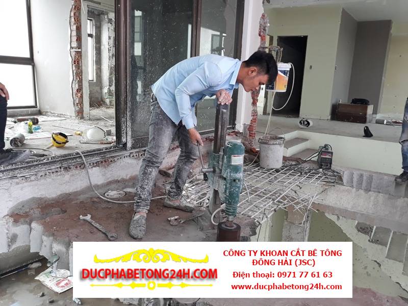 Cách xác định vị trí khoan rút lõi bê tông an toàn cho kết cấu