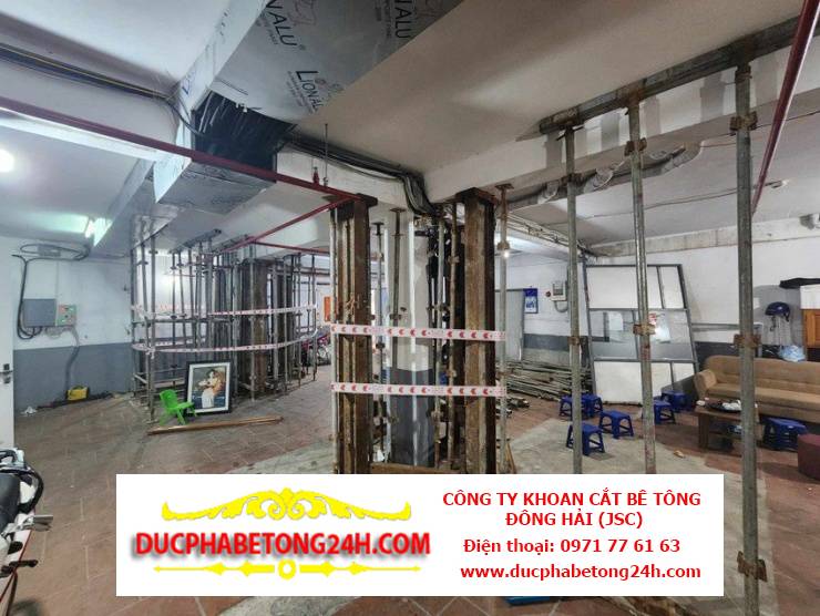 Cần xin phép gì khi đục bê tông trong nhà ở chung cư?