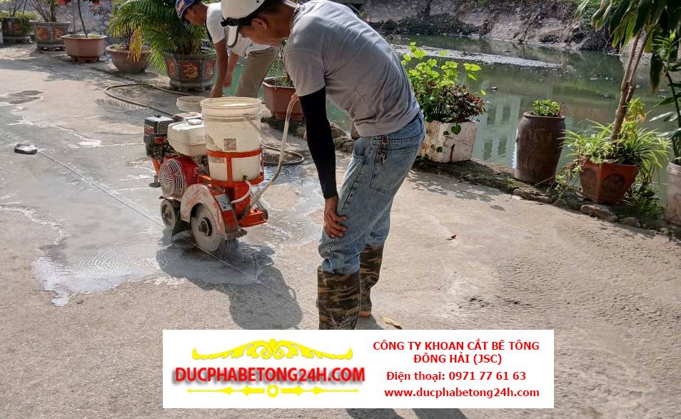 Dịch vụ cắt bê tông đường nhựa chuyên nghiệp