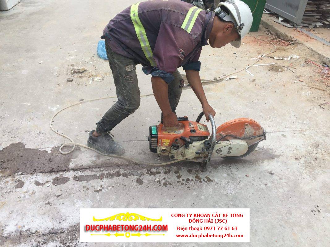 Dịch vụ cắt bê tông đường nhựa chuyên nghiệp