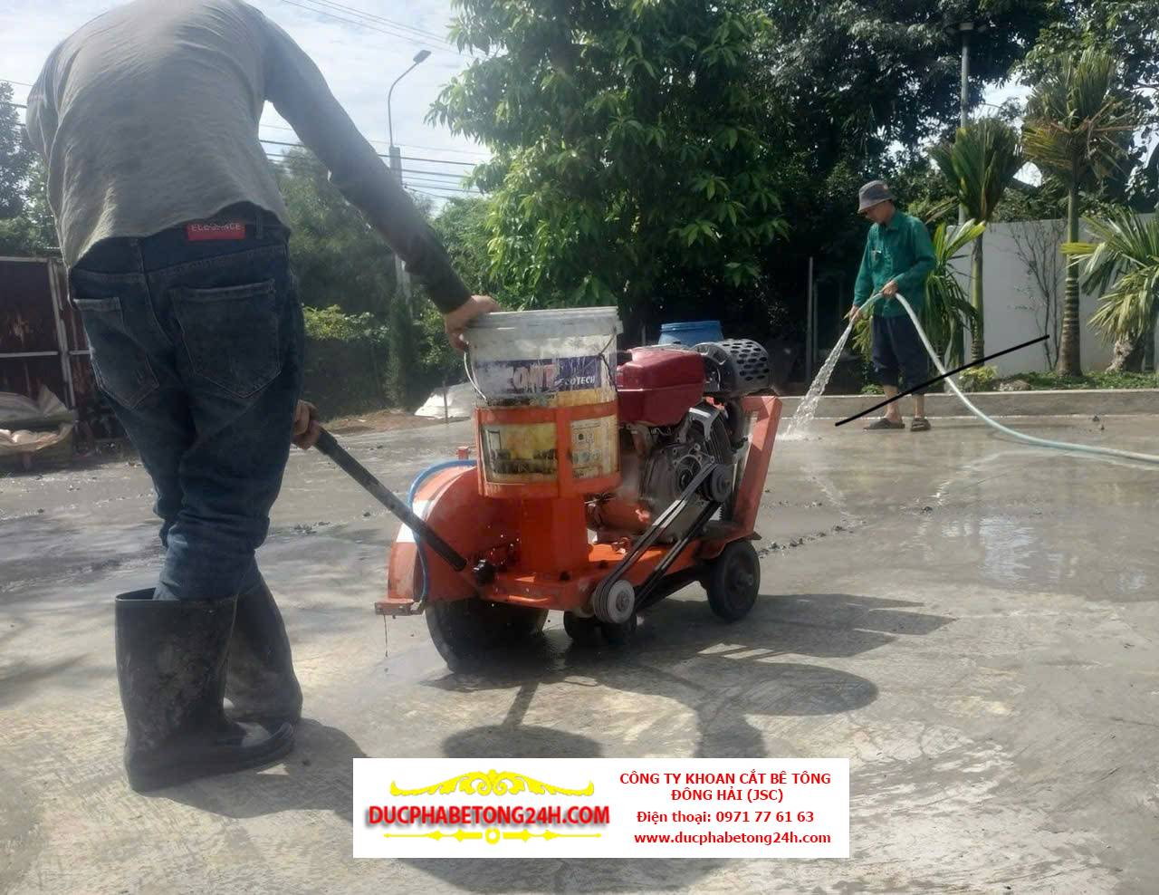 Dịch vụ cắt bê tông đường nhựa chuyên nghiệp