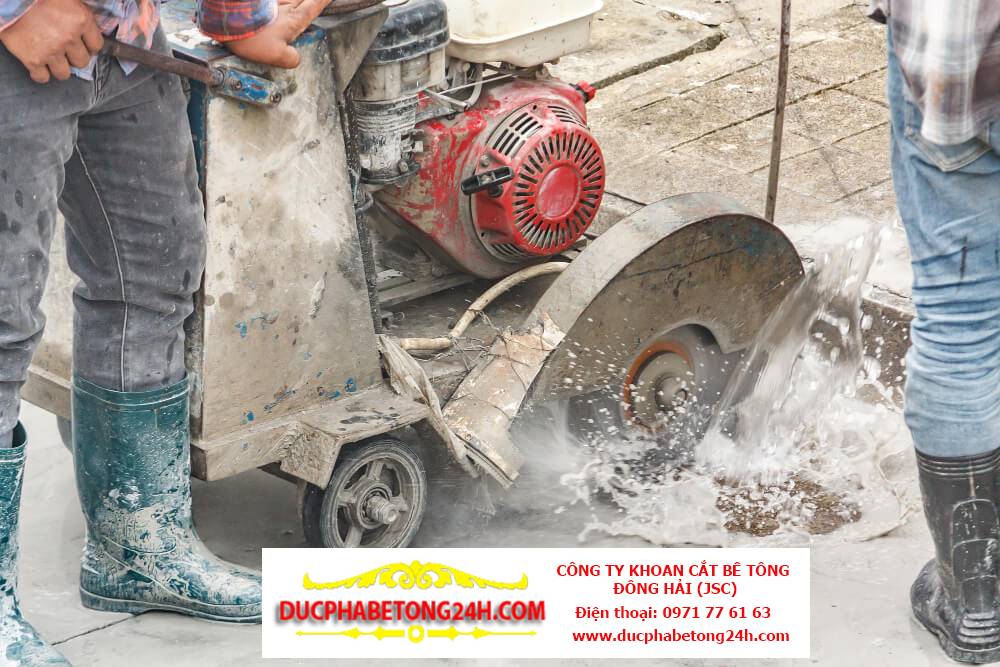Dịch vụ cắt đục nền xưởng để nâng cấp mặt bằng