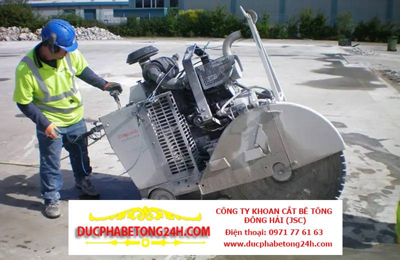 Dịch vụ cắt đục nền xưởng để nâng cấp mặt bằng