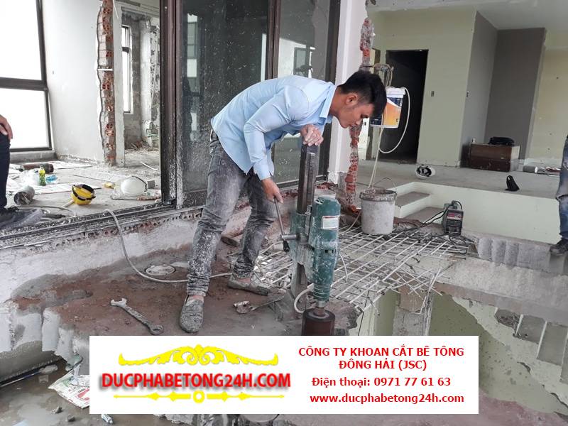 Dịch Vụ Khoan Rút Lõi Bê Tông Theo Yêu Cầu Khách Hàng