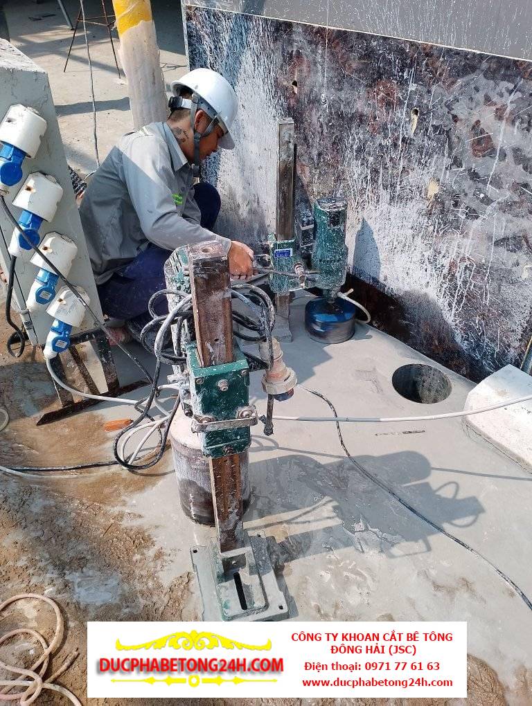 Dịch Vụ Khoan Rút Lõi Bê Tông Theo Yêu Cầu Khách Hàng