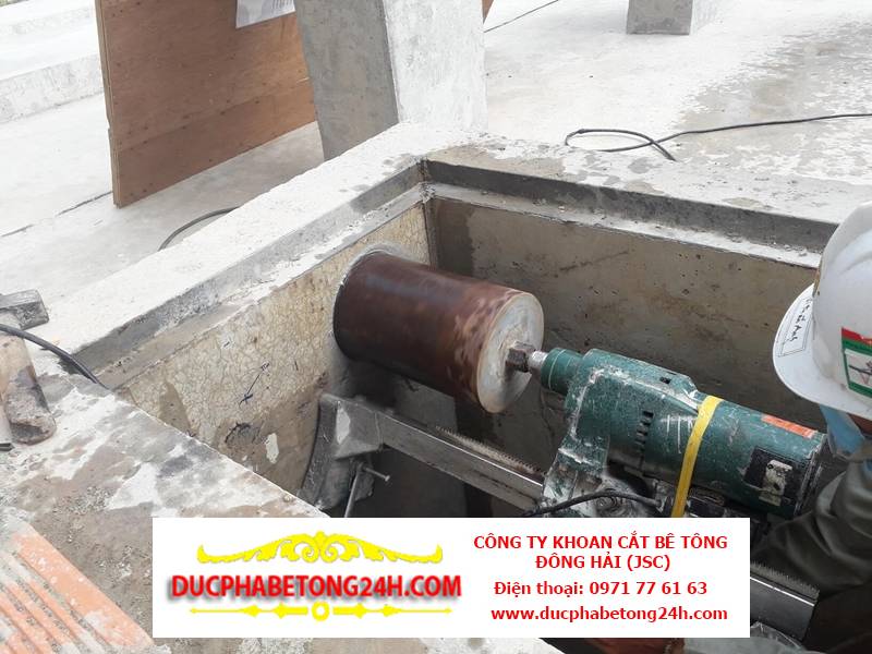 Dịch Vụ Khoan Rút Lõi Bê Tông Theo Yêu Cầu Khách Hàng
