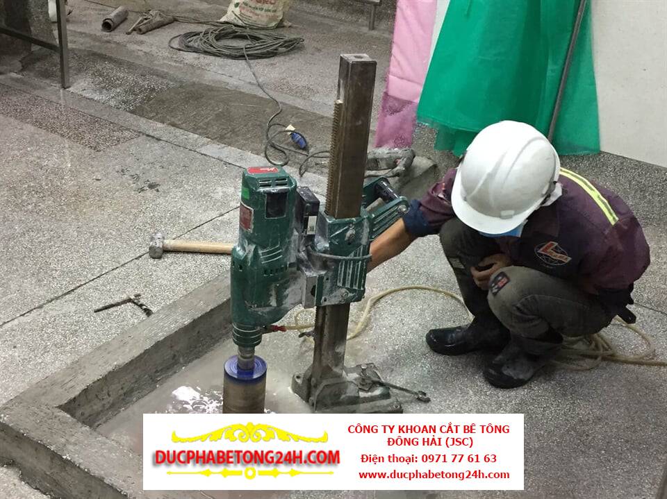 Dịch Vụ Khoan Rút Lõi Bê Tông Theo Yêu Cầu Khách Hàng