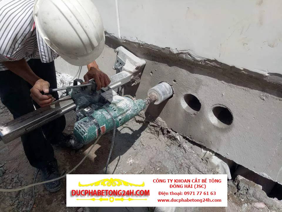 Dịch Vụ Khoan Rút Lõi Bê Tông Theo Yêu Cầu Khách Hàng