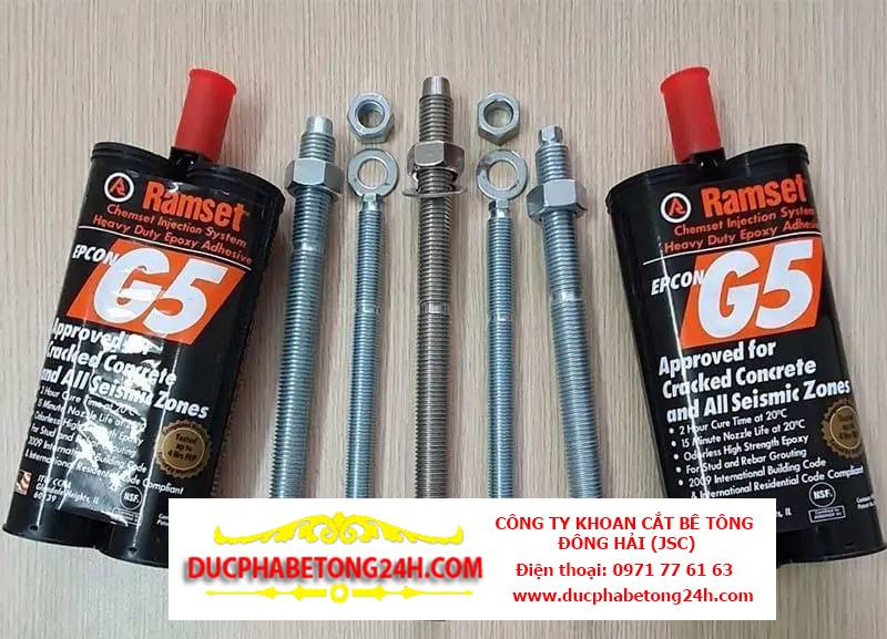 Giá bán keo Ramset Epcon G5 cấy thép chính hãng rẻ nhất