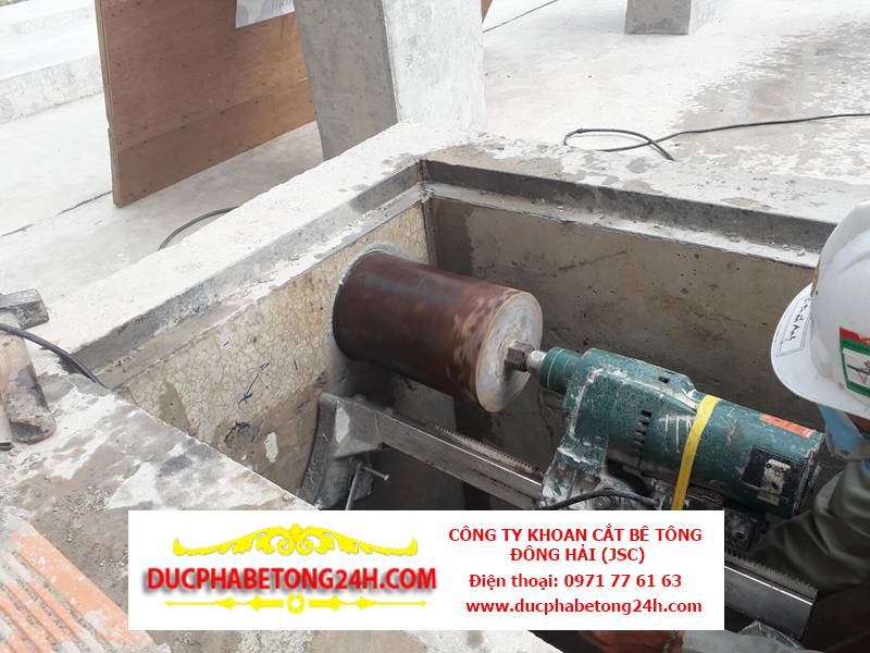 Khoan cắt bê tông nên thực hiện vào thời điểm nào trong ngày?