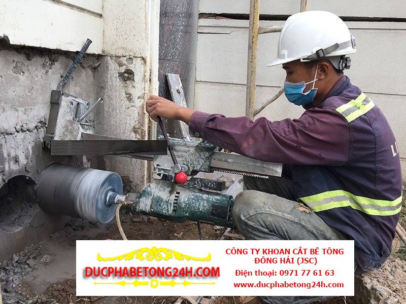 Khoan cắt đường nước – Giải pháp nhanh gọn, không gây rò rỉ