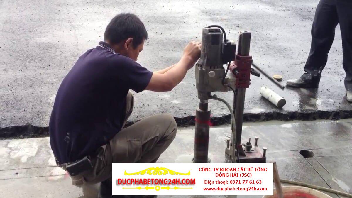 Khoan lõi bê tông đường kính nhỏ 10–50mm có khó không?