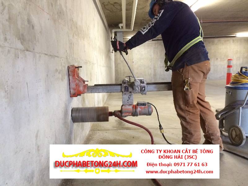 Khoan Rút Lõi Bê Tông Ở Vị Trí Khó – Giải Pháp Hiệu Quả