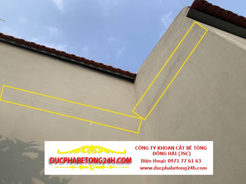 Nguyên nhân nhà mới xây bị nứt nhiều chỗ và Cách khắc phục