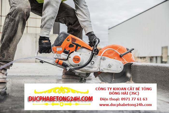 Những điều cần lưu ý khi sử dụng máy cắt bê tông