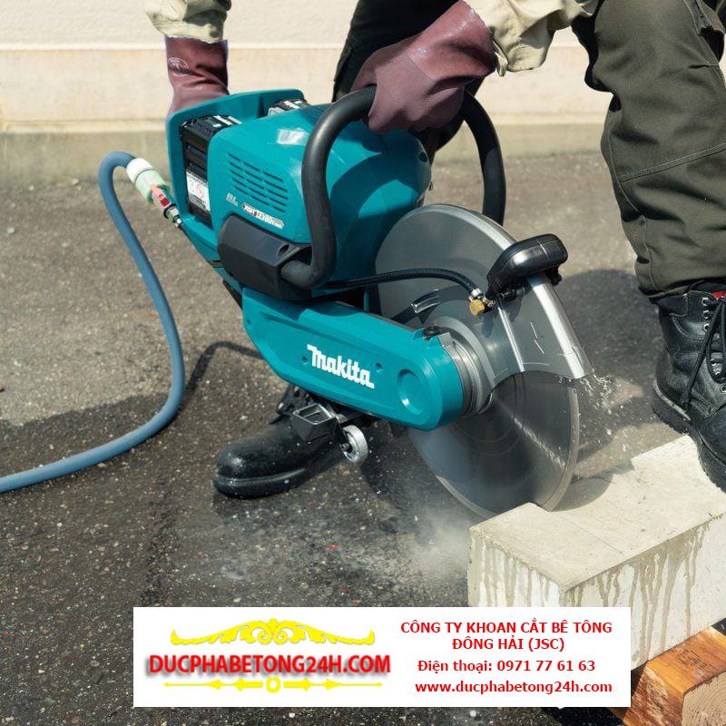 Những điều cần lưu ý khi sử dụng máy cắt bê tông