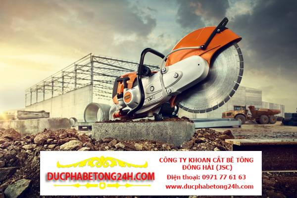 Những điều cần lưu ý khi sử dụng máy cắt bê tông