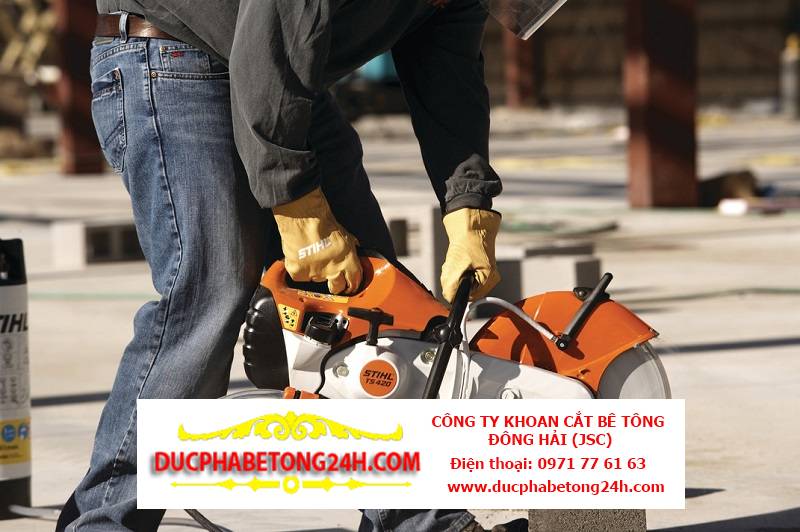Những điều cần lưu ý khi sử dụng máy cắt bê tông