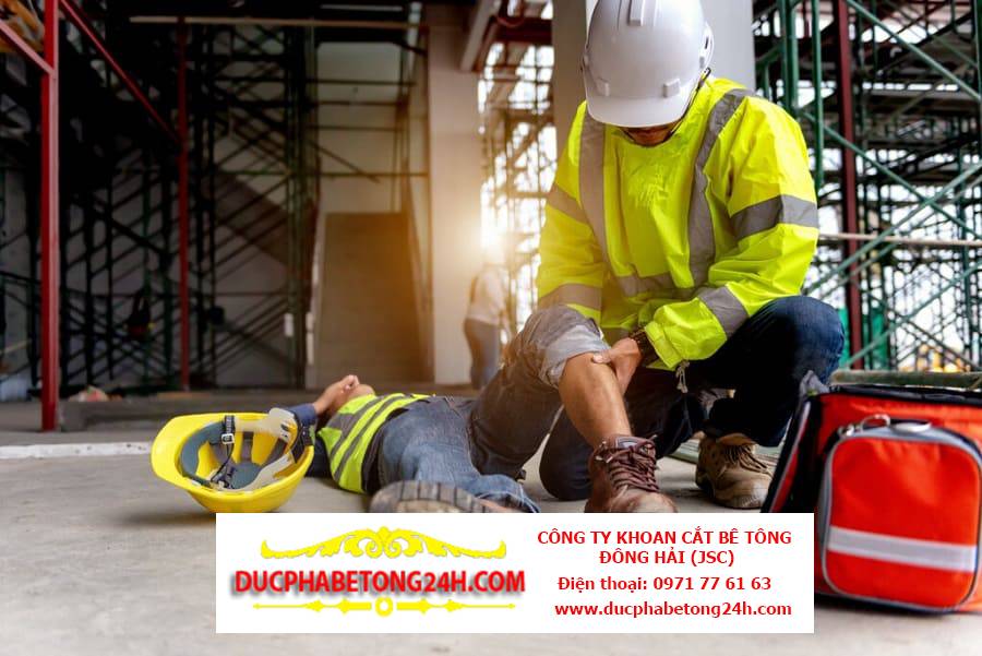 Những giải pháp hạn chế tai nạn lao động khi khoan cắt bê tông
