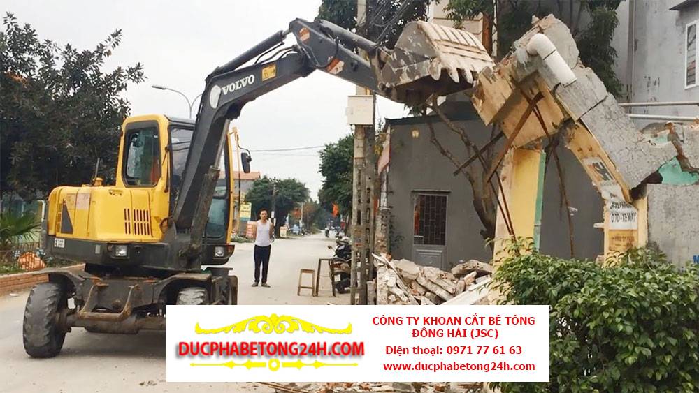 Phá dỡ công trình bê tông cốt thép – Giải pháp toàn diện