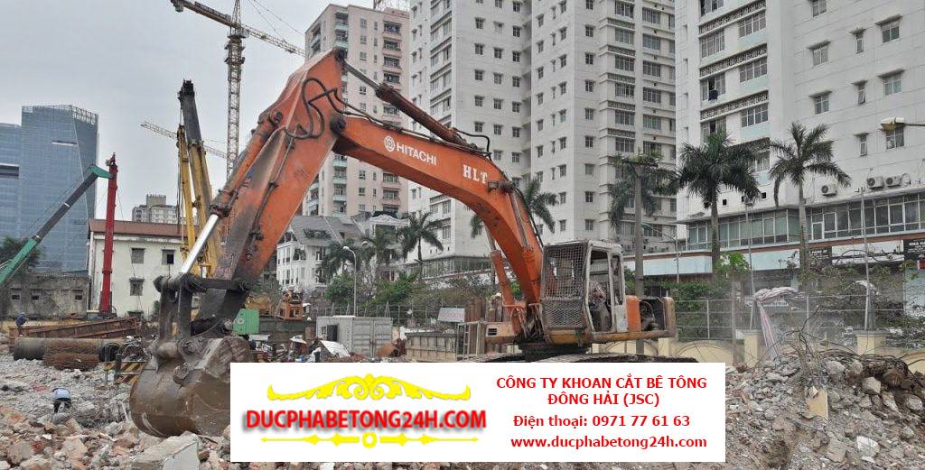 Phá dỡ công trình bê tông cốt thép – Giải pháp toàn diện