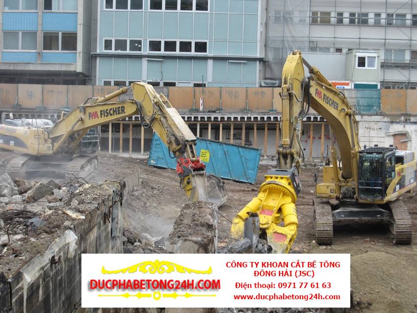 Phá dỡ công trình bê tông cốt thép – Giải pháp toàn diện