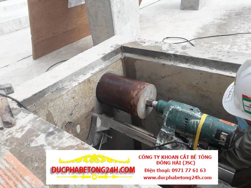 Phân biệt khoan khô và khoan ướt trong rút lõi bê tông
