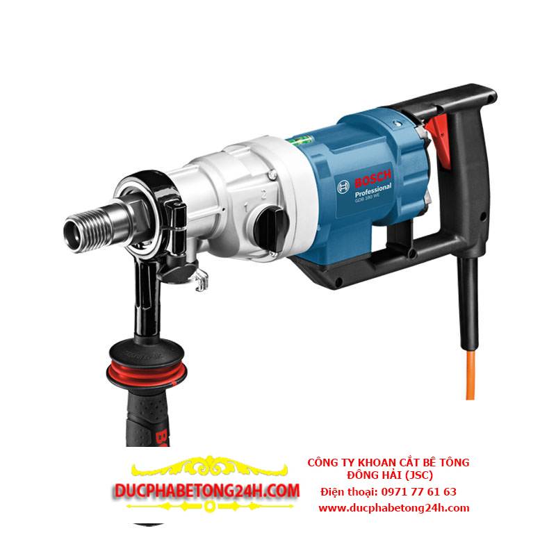 Phân biệt khoan khô và khoan ướt trong rút lõi bê tông