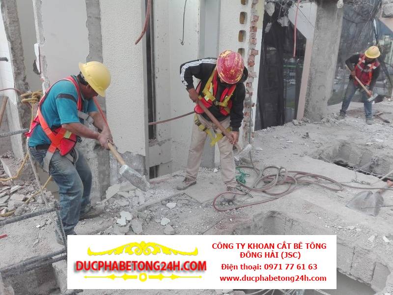 Phương pháp phá bê tông không ồn