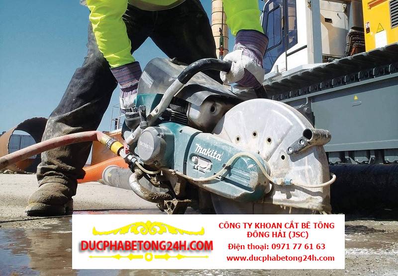 So sánh giữa cắt bê tông thủ công và cắt bê tông bằng máy thủy lực