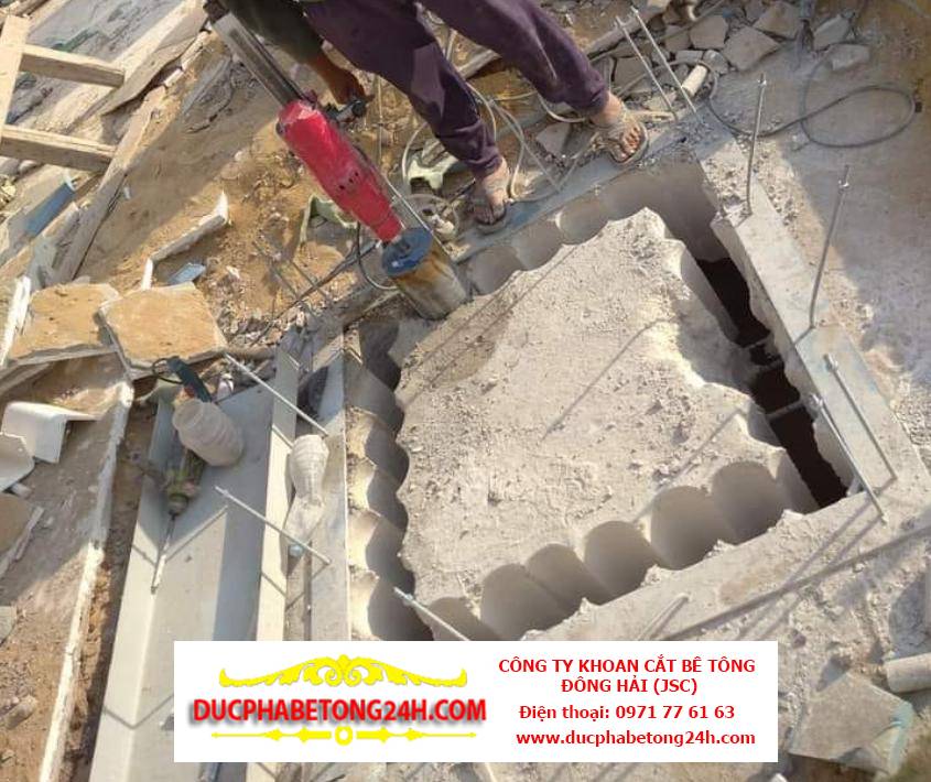 Thi công khoan lõi bê tông độ sâu không giới hạn
