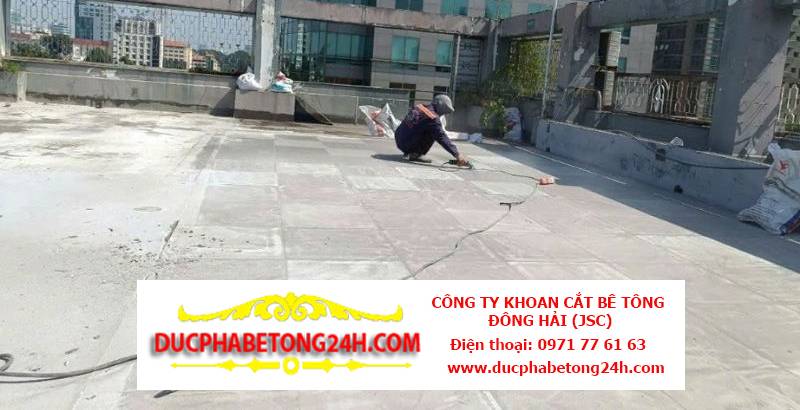 Tính toán chi phí thi công đục nền bê tông chuẩn xác