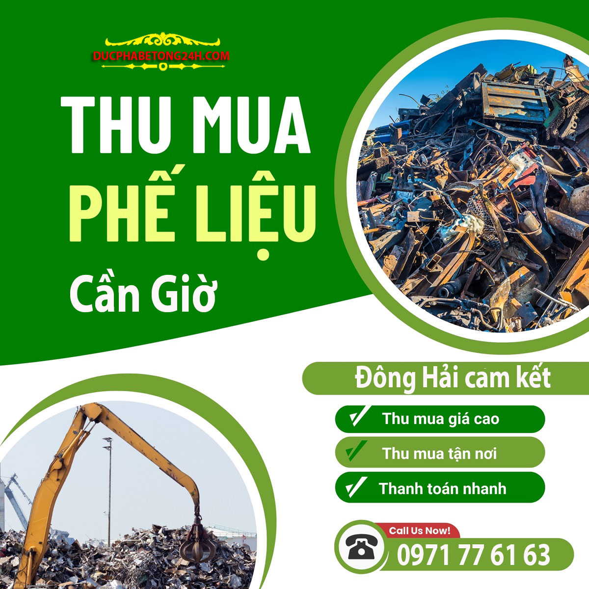 Thu mua phế liệu Huyện Cần Giờ
