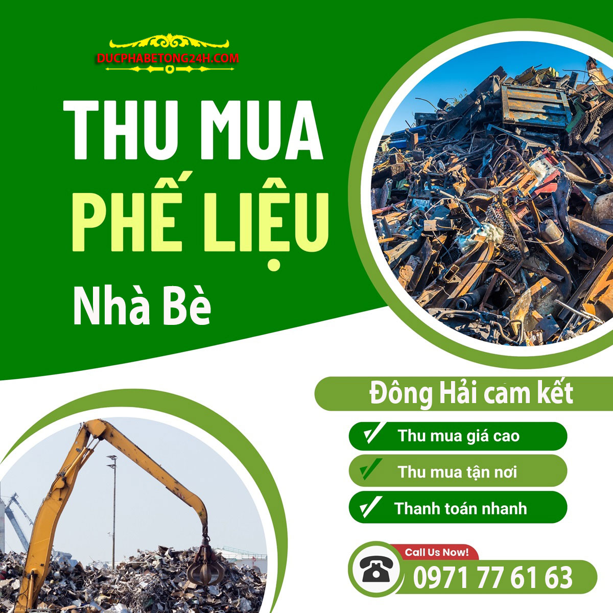 Thu mua phế liệu Huyện Nhà Bè