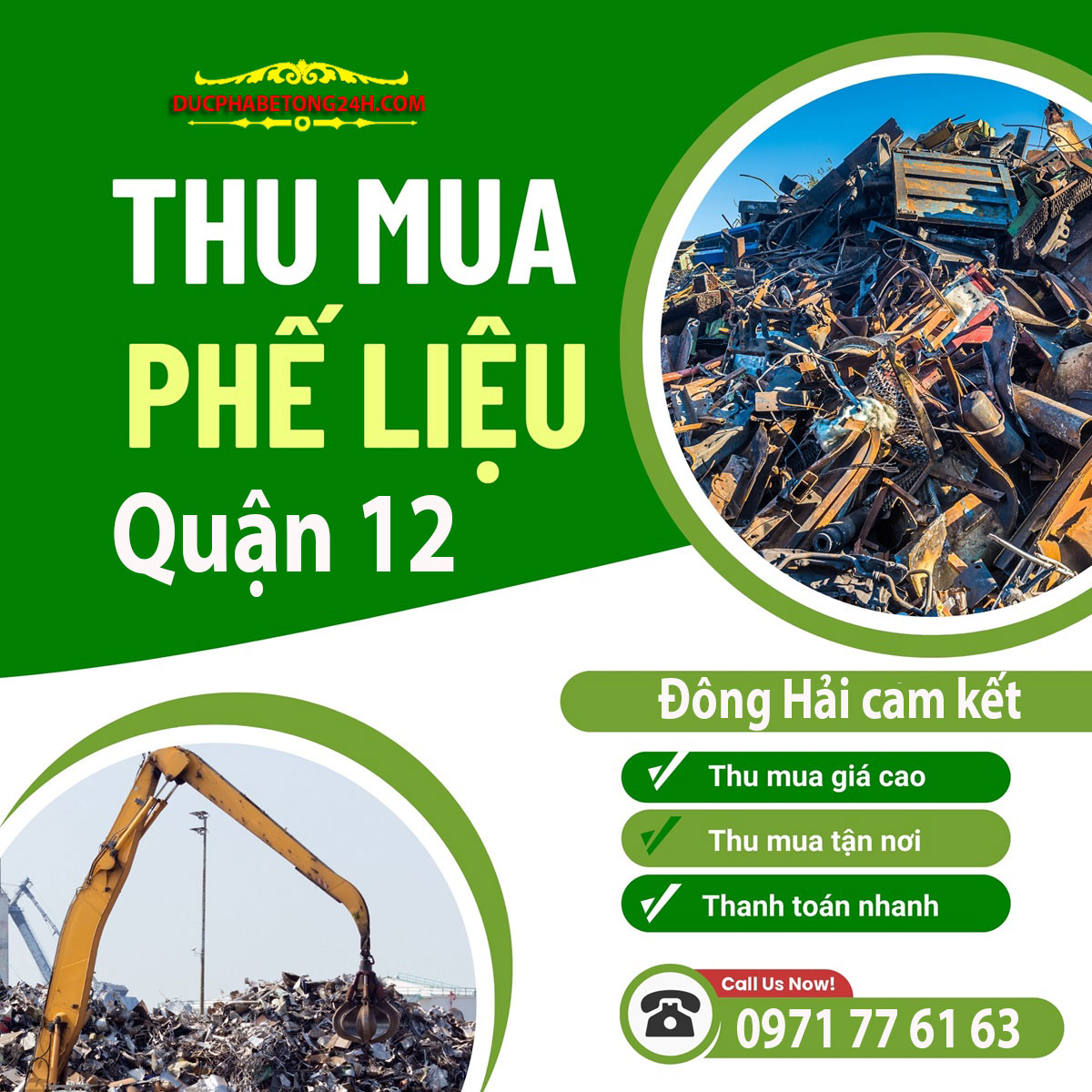 Thu mua phế liệu Quận 12