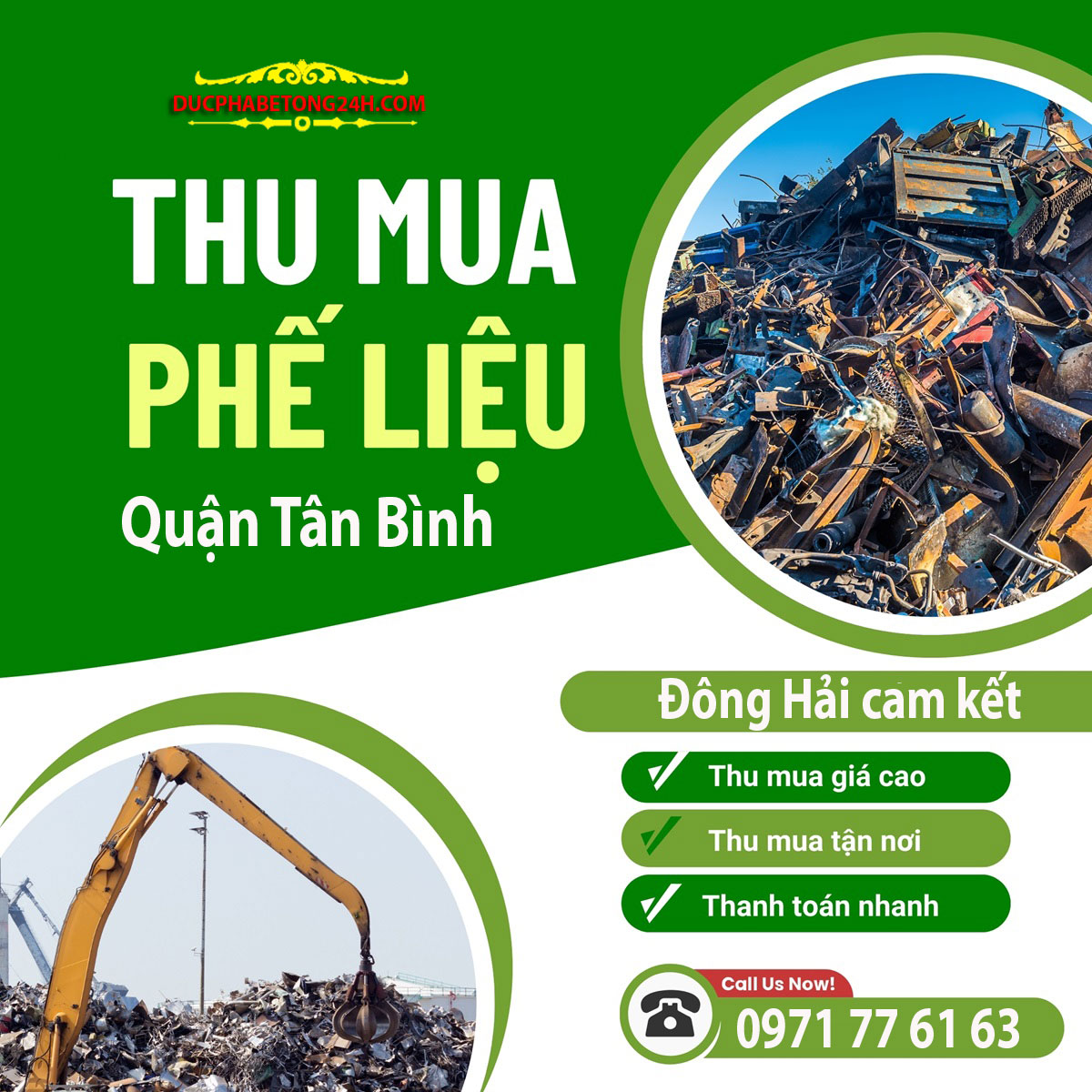 Thu mua phế liệu Quận Tân Bình