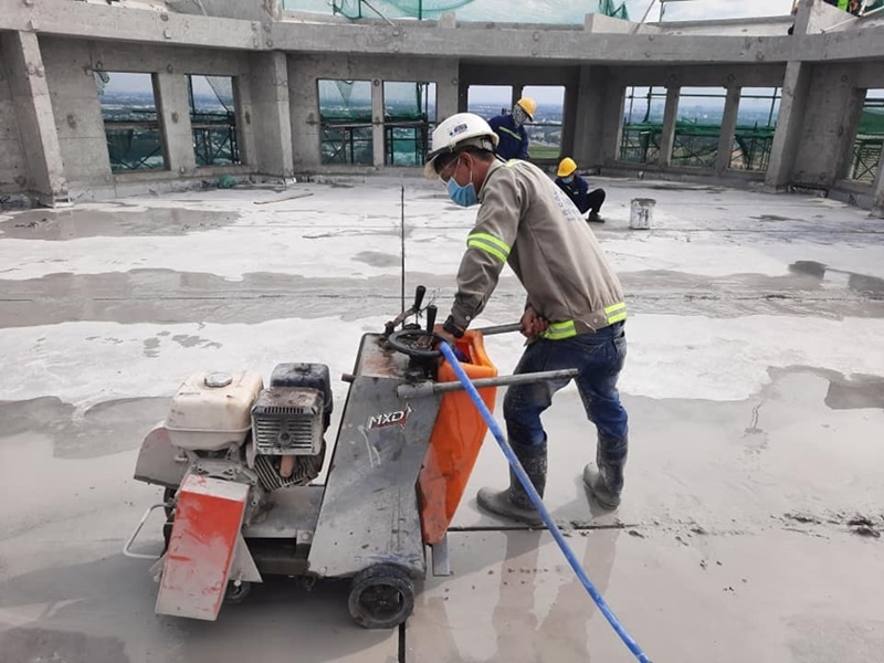 Dịch vụ khoan cắt bê tông Hóc Môn chuyên nghiệp, nhận công trình lớn nhỏ